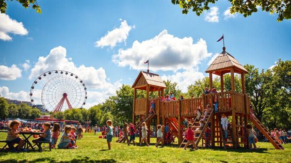 Liste incontournable des parcs de jeux parisiens pour enfants
